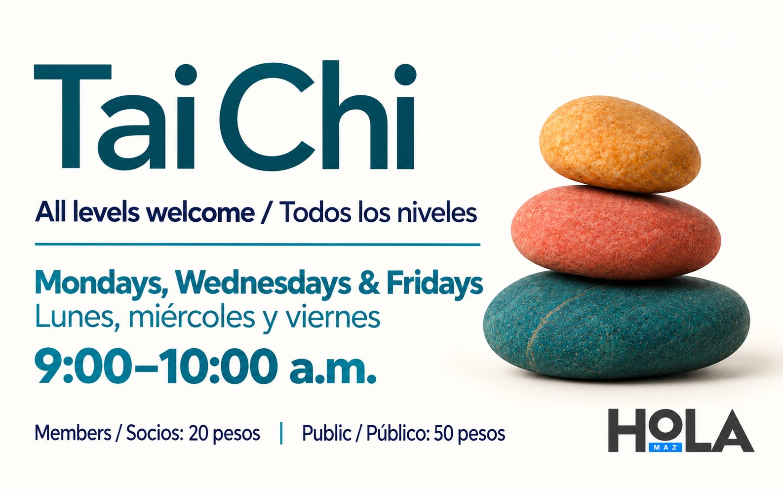 Tai Chi HoLA Maz event graphic