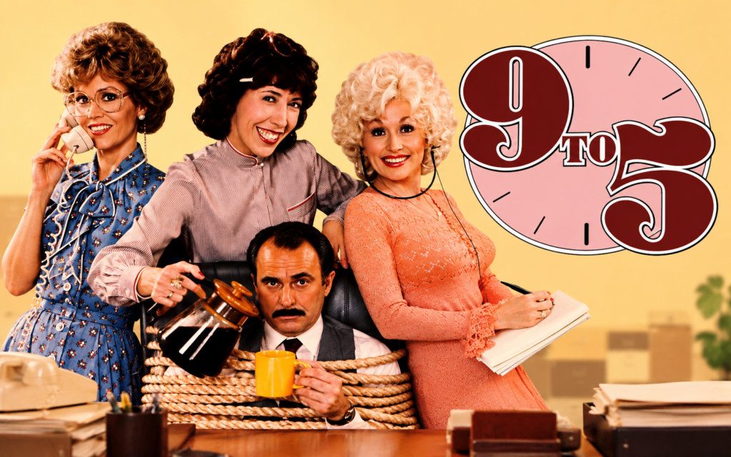 Friday Flick: 9 to 5 HoLA Maz event graphic